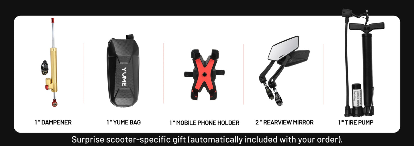 Yume X11+ Scooter 50mph dual motors off road