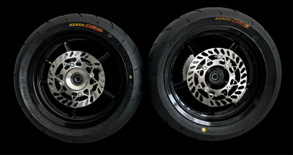 Yozma IN10 or HeyBike Villain Electric Dirt Bike Street Tire Set (Front & Rear)