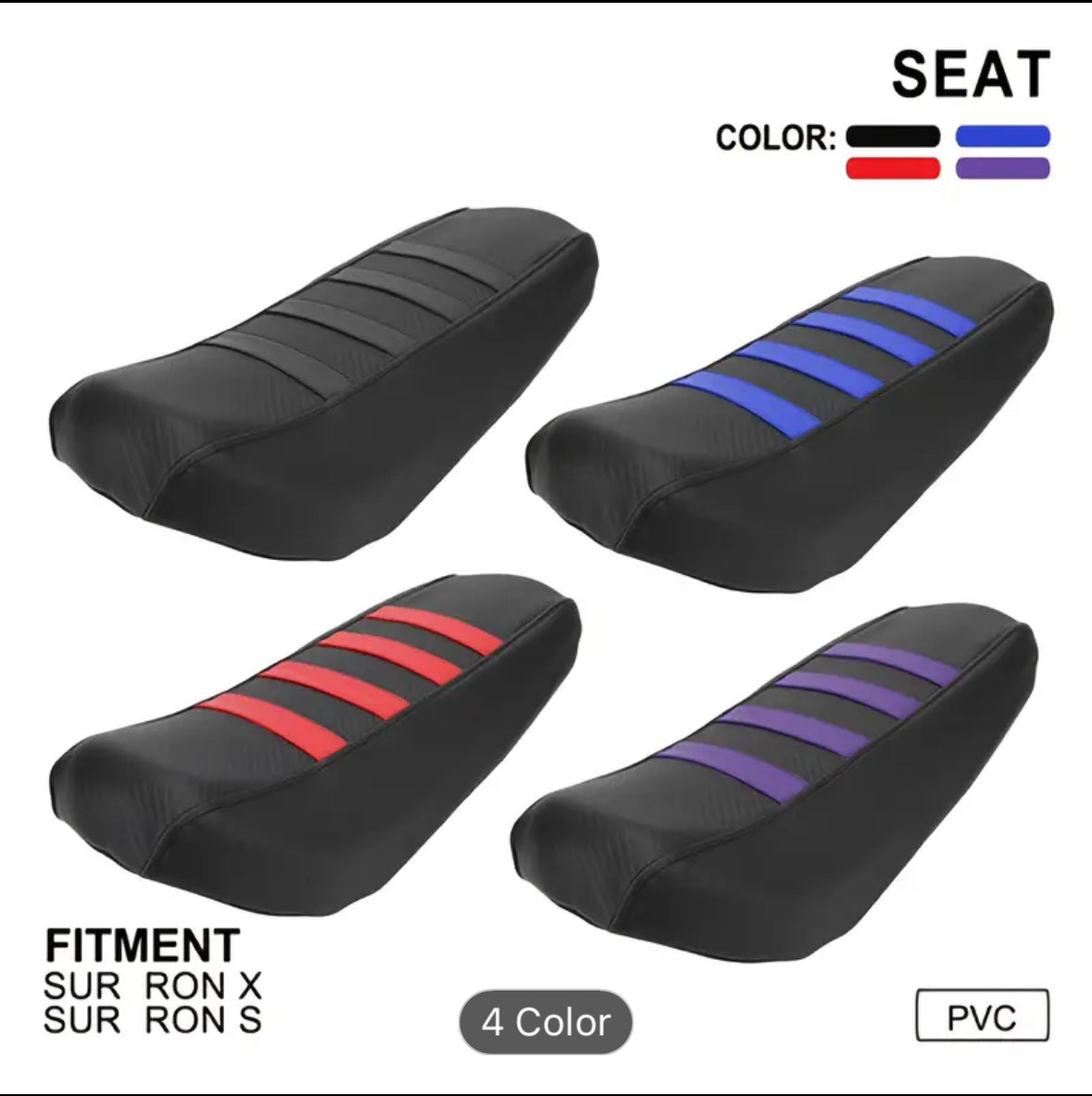 BUTT Seat Cover for SurRon Light Bee X, S, 79Bike, Ventus One, Segway X160, X260
